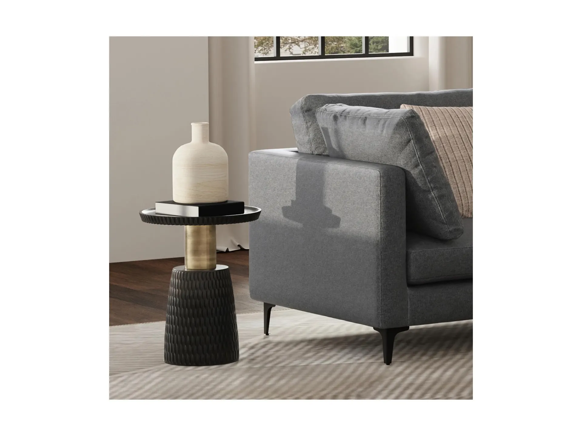 Simpli Home Breanna Side Table