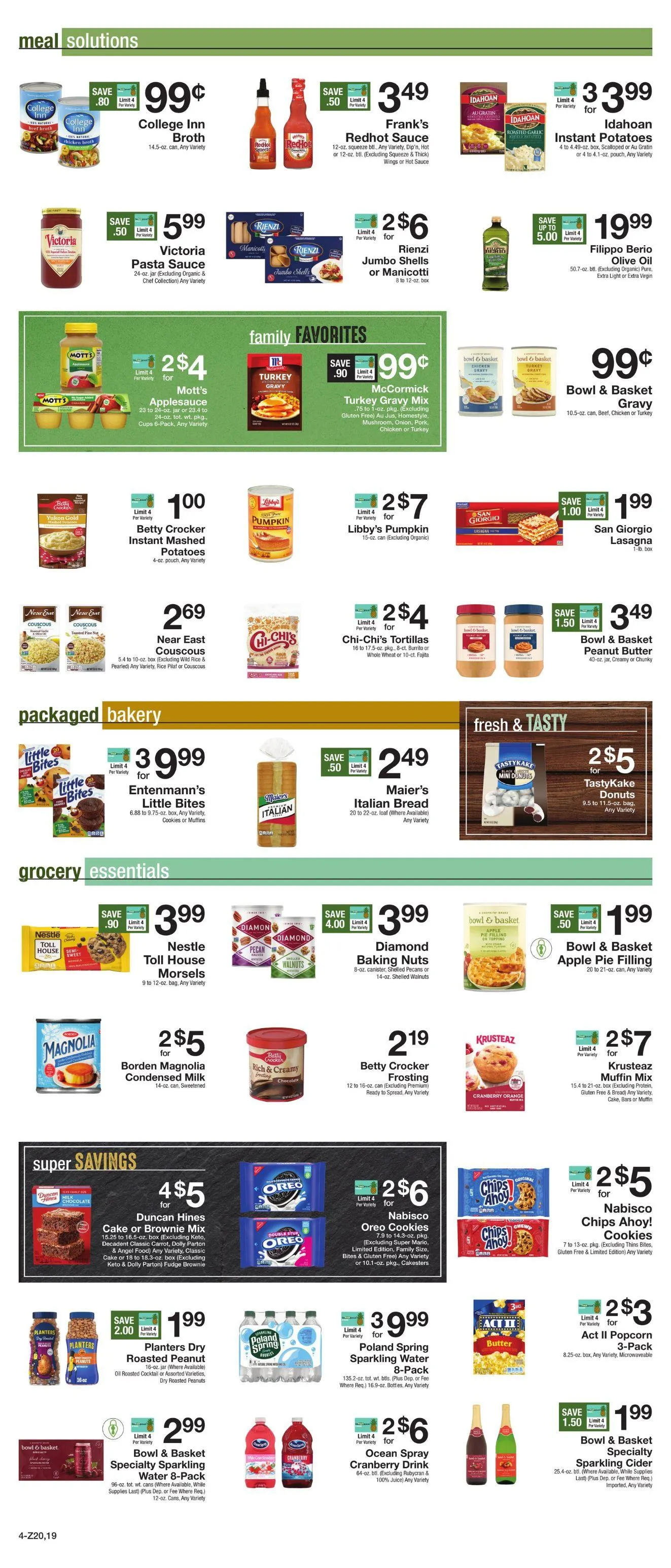 Weekly ad Gerrity's Supermarkets Current weekly ad from November 22 to November 28 2024 - Page 4