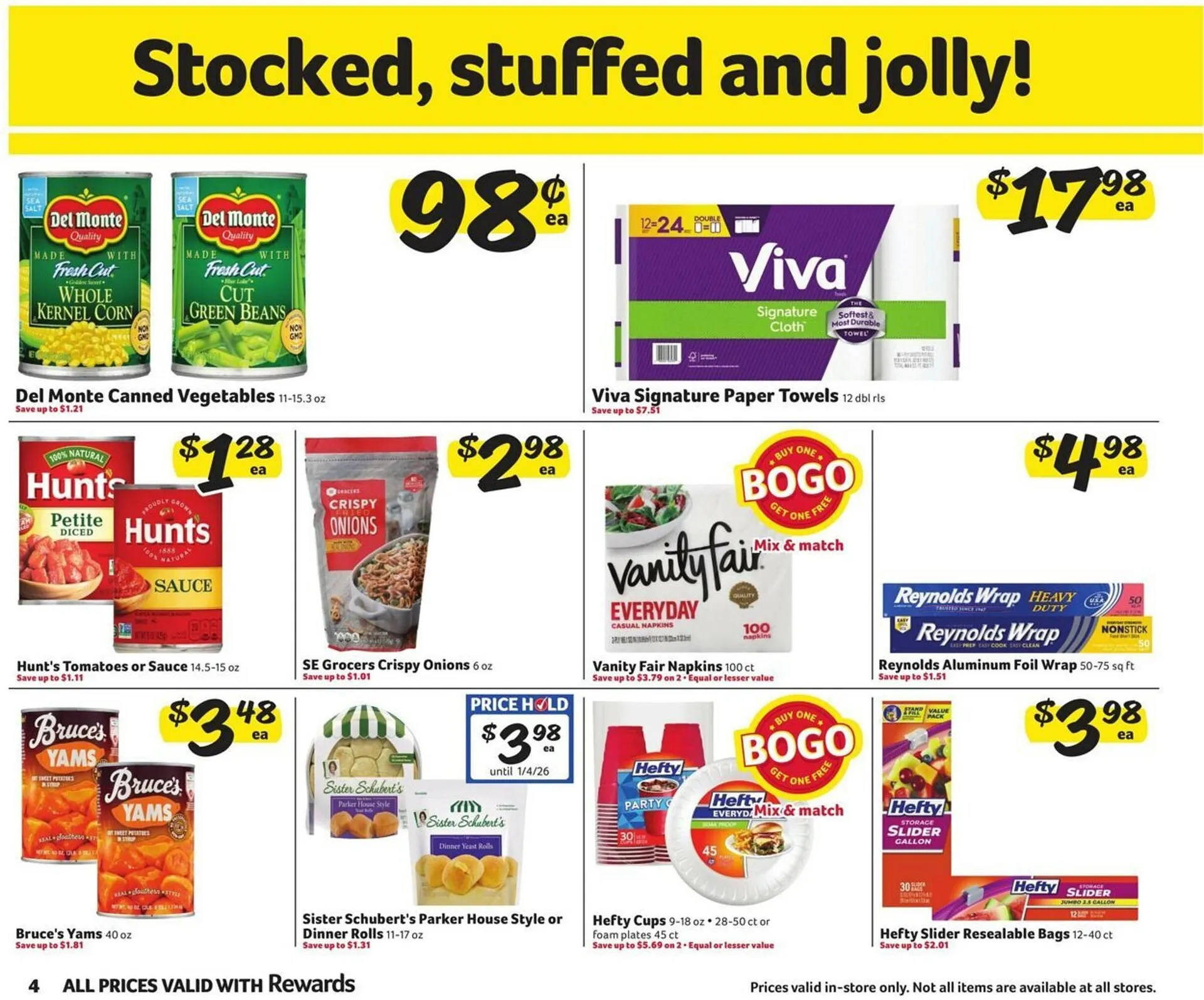 Weekly ad Harveys Supermarkets weekly ad from December 17 to December 31 2025 - Page 4