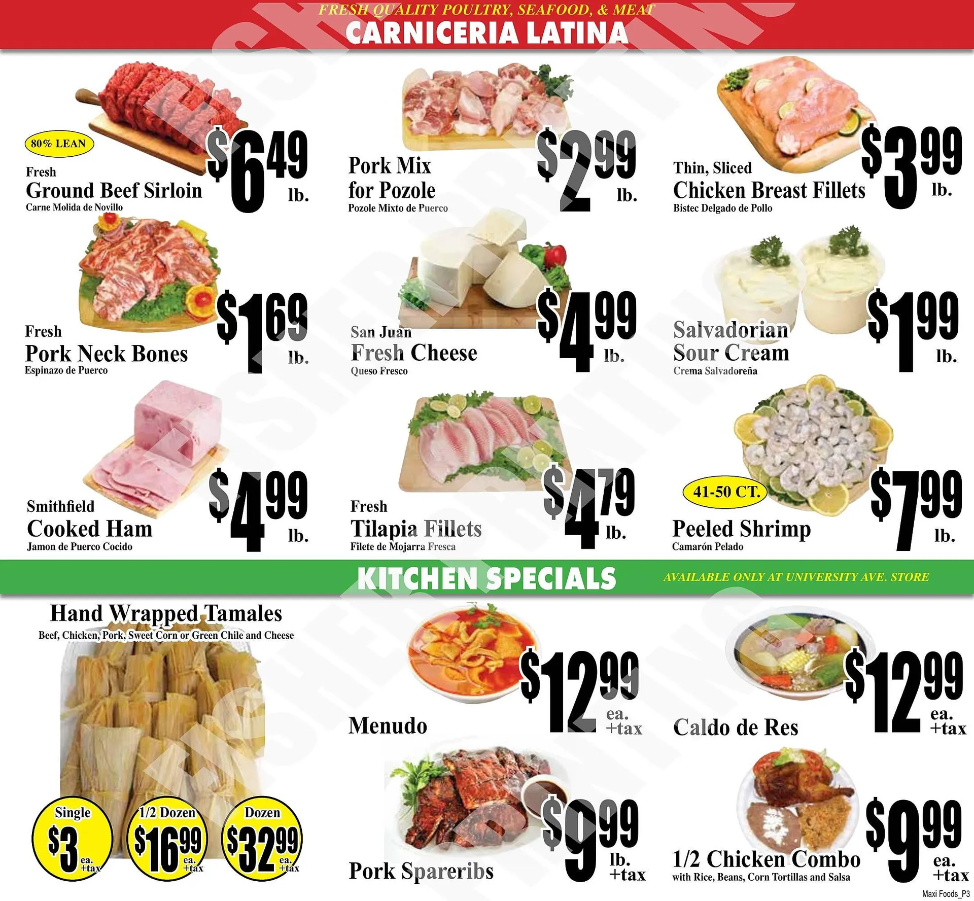 Weekly promotion Maxi Foods weekly ad spanning from September 26 to September 30 2025 - Page 3 for Catalogue 365