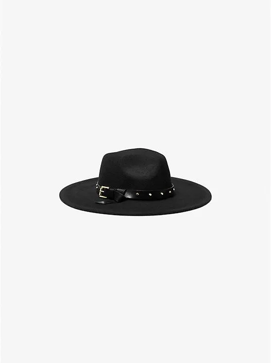 Studded Wool Fedora
