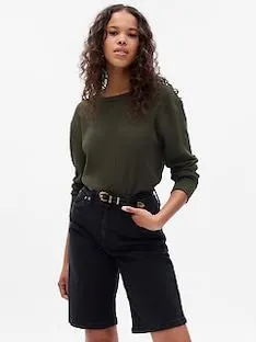 Waffle Crewneck T-Shirt