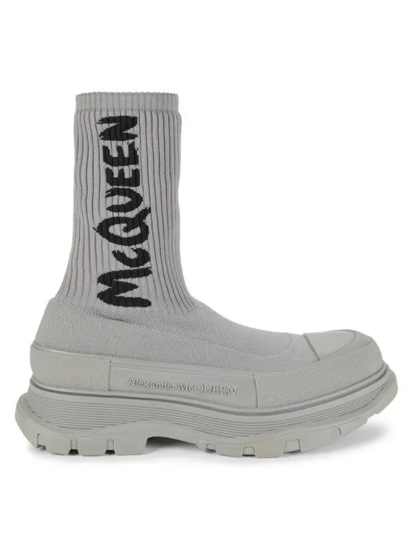 Logo Sock Boots