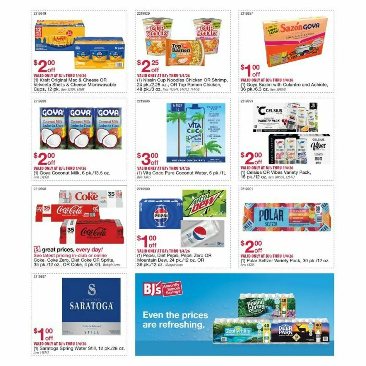 Weekly promotion BJ's spanning from December 12 to December 26 2025 - Page 24 for Catalogue 365