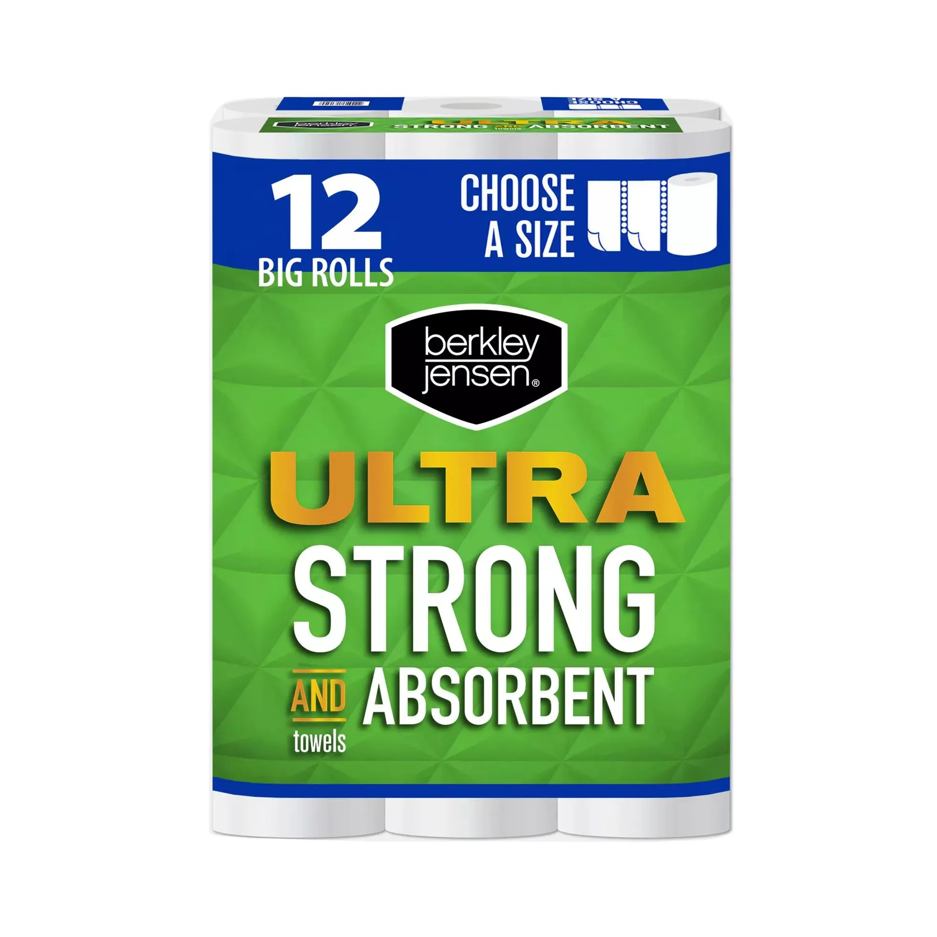 Berkley Jensen Choose-a-Size Ultra Paper Towels, 12 pk./140 sheets per roll