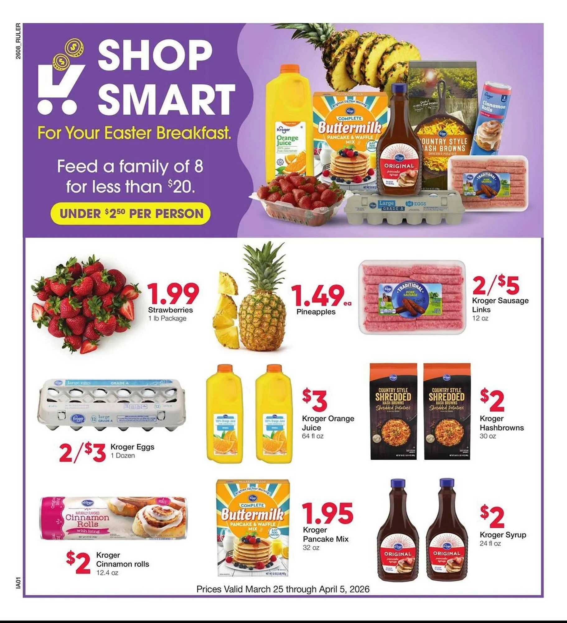 Weekly ad Ruler Foods weekly ad from March 25 to April 7 2026 - Page 2