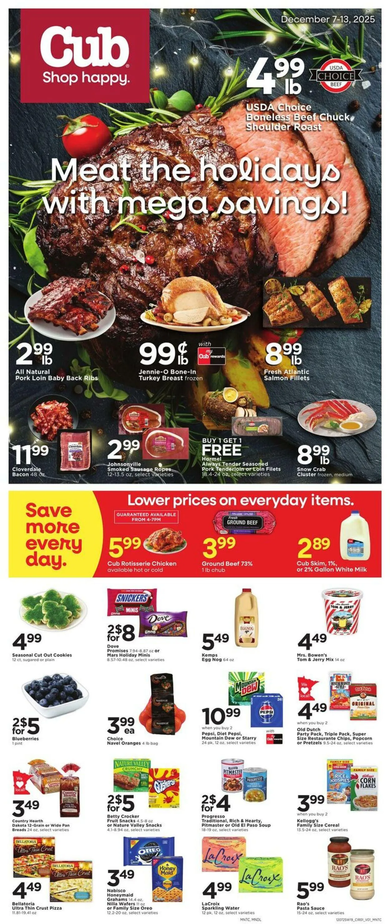 Weekly ad Cub Foods Current weekly ad from December 7 to December 13 2025 - Page 1