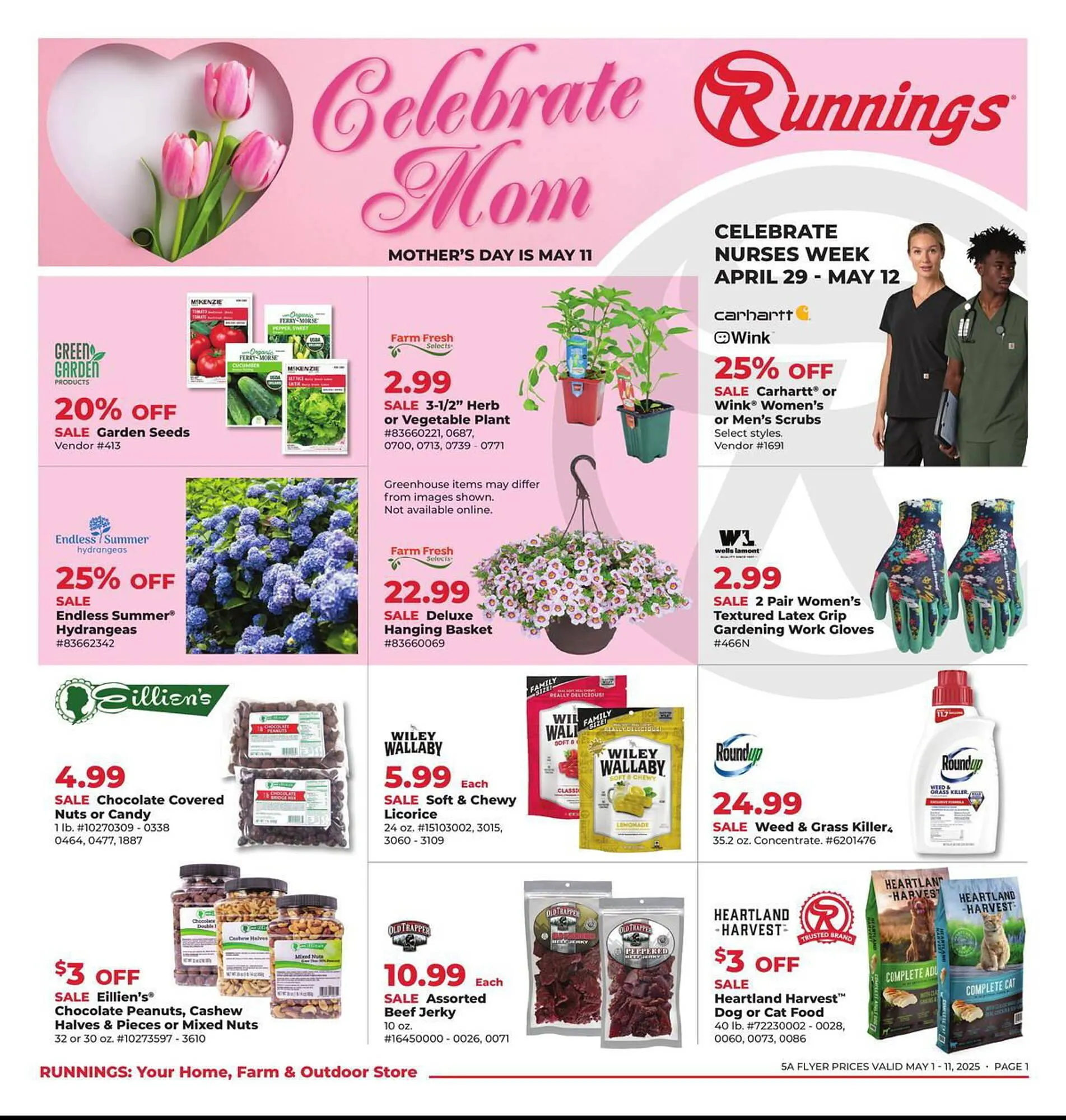 Catálogo de Runnings Weekly Ad 1 de mayo al 11 de mayo 2025 - Página 1