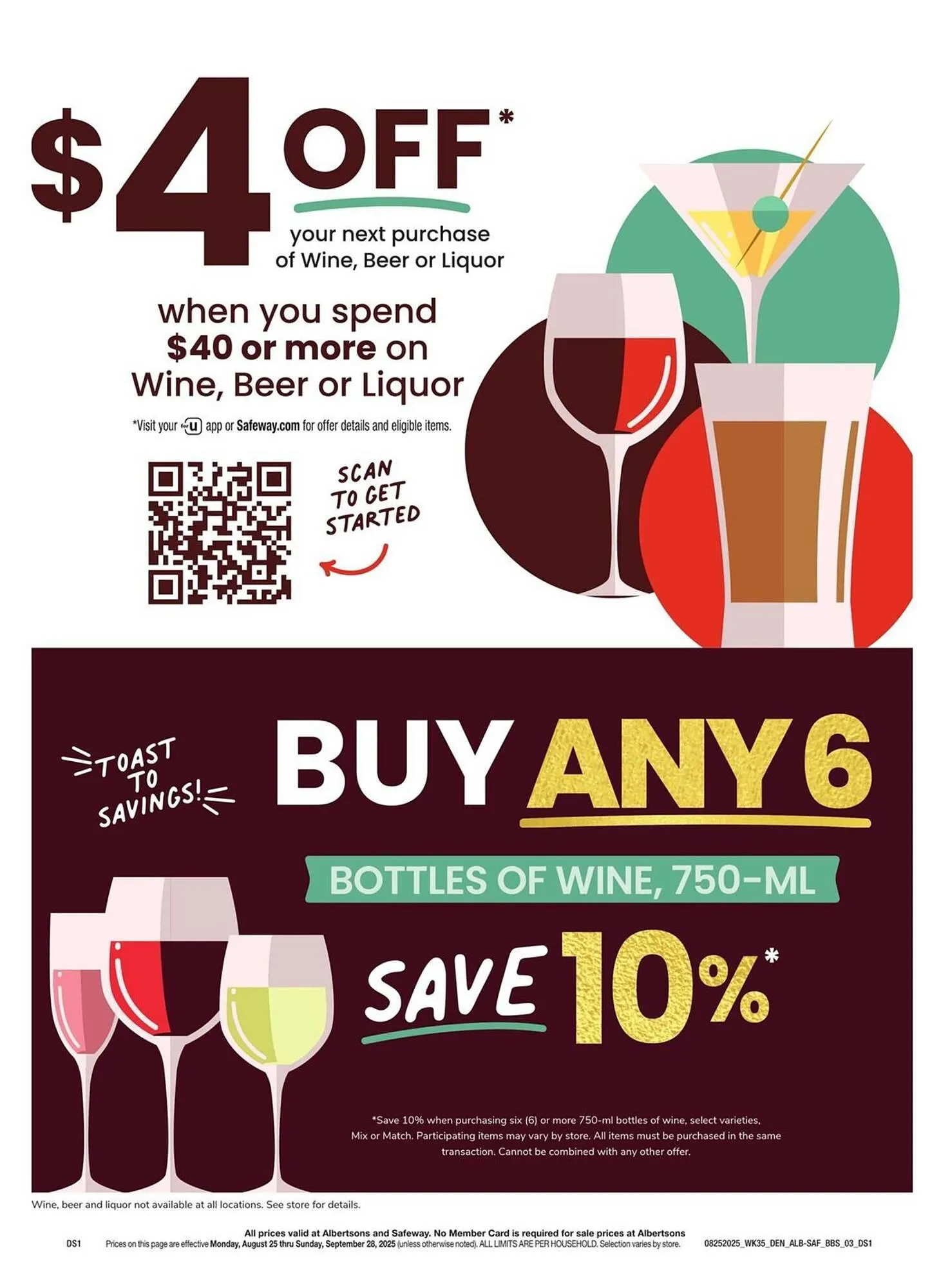 Weekly ad Albertsons Weekly Ad from August 25 to September 28 2025 - Page 3