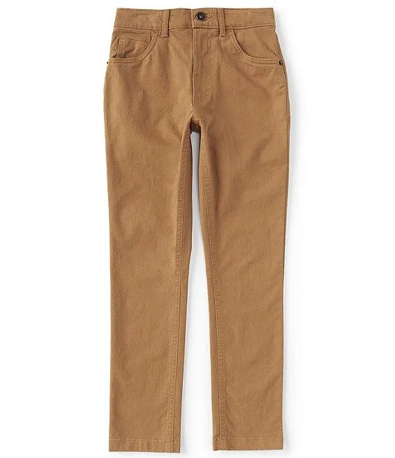 Big Boys 8-20 Casual Stretch Twill Pants
