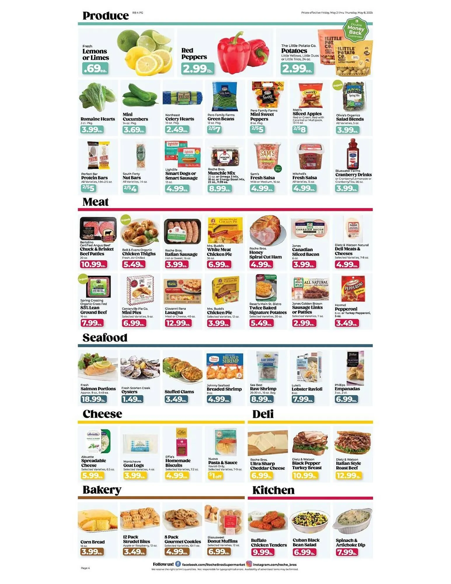 Weekly ad Roche Bros Weekly Ad from May 2 to May 8 2025 - Page 4