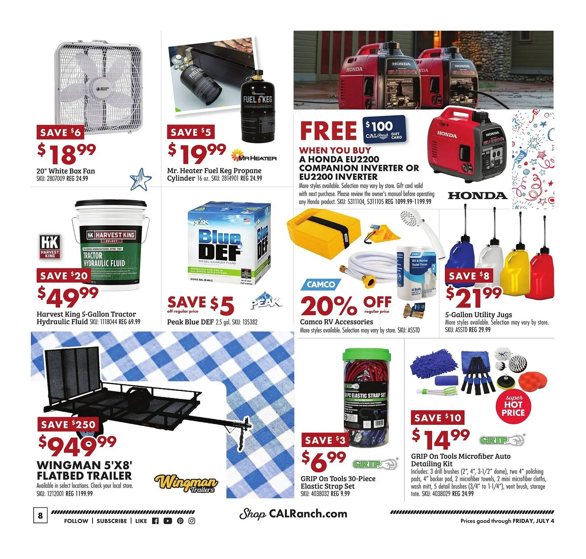Weekly ad C A L Ranch Stores Weekly Ad from June 25 to July 4 2025 - Page 8