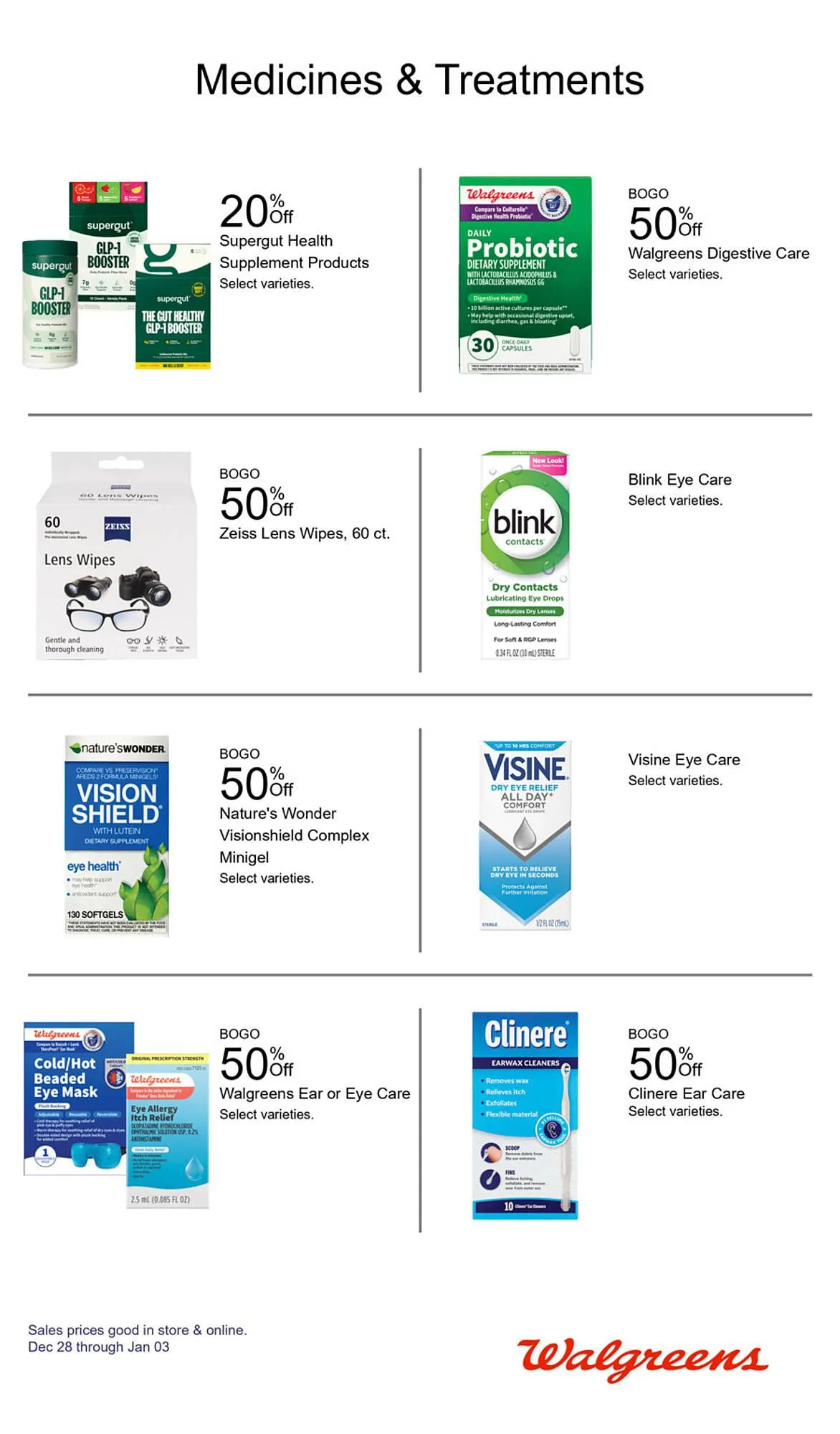 Weekly ad Walgreens weekly ad from December 28 to January 3 2026 - Page 20