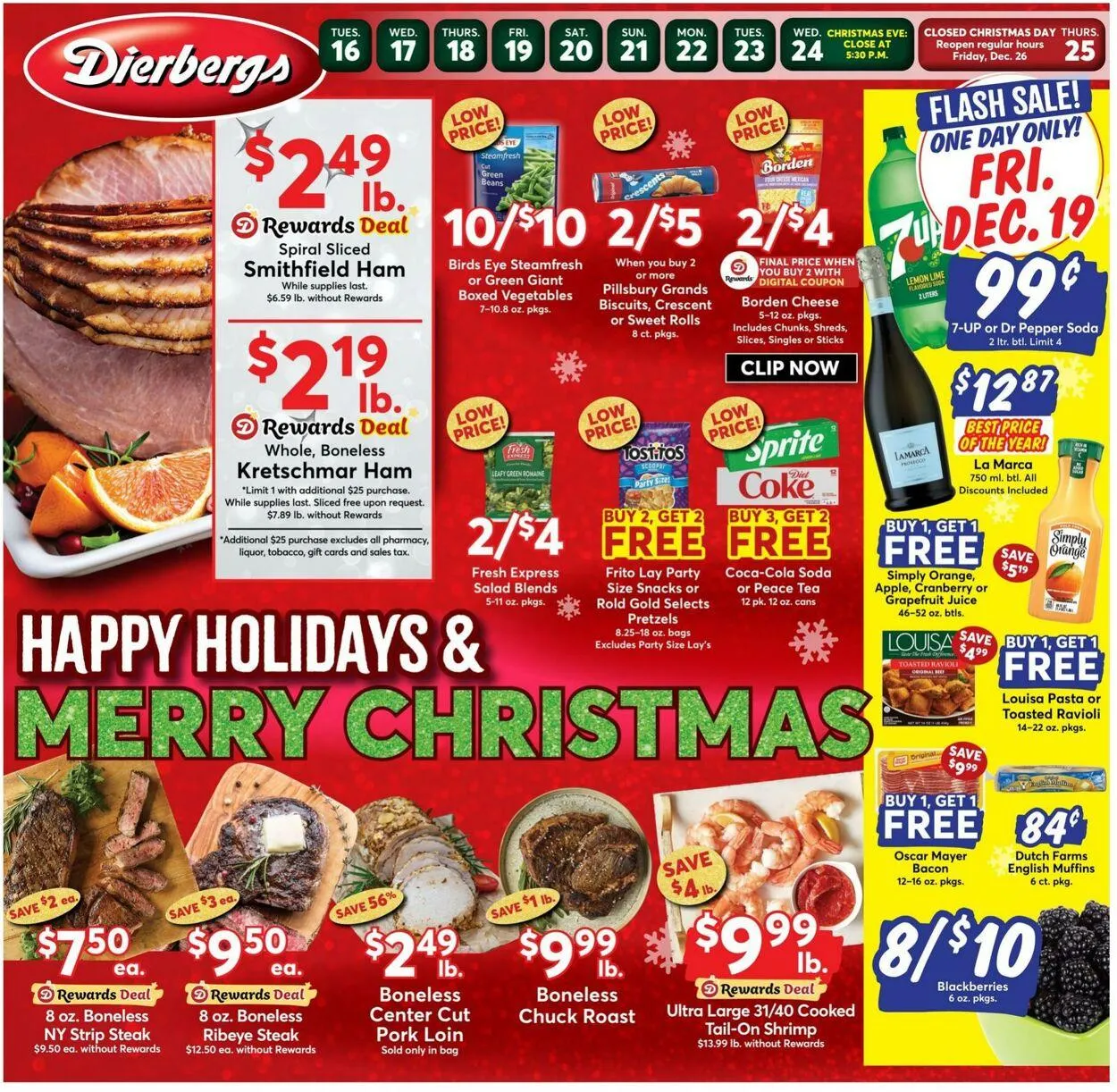 Weekly ad Dierbergs from December 16 to December 24 2025 - Page 1