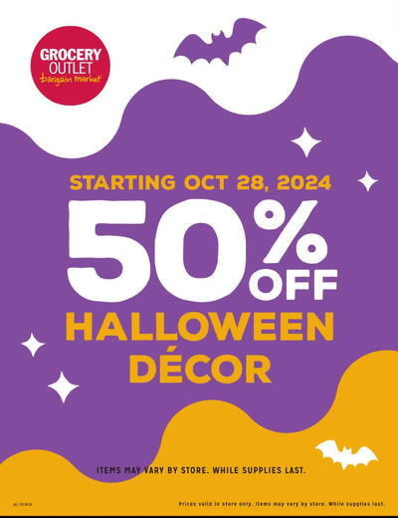 Weekly ad Grocery Outlet Weekly Ad from October 30 to November 5 2024 - Page 1