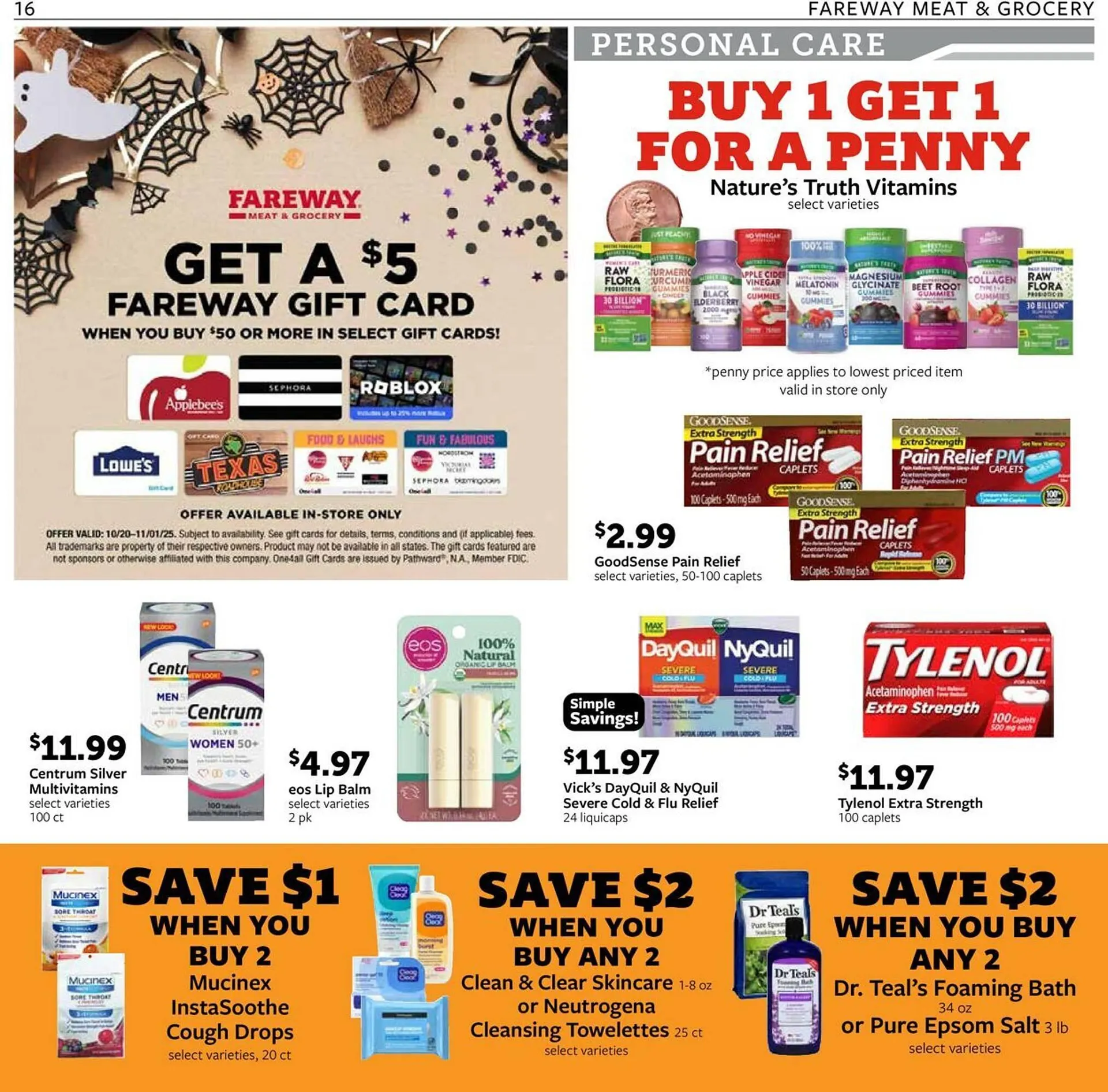 Weekly ad Fareway weekly ad from October 26 to November 1 2025 - Page 16