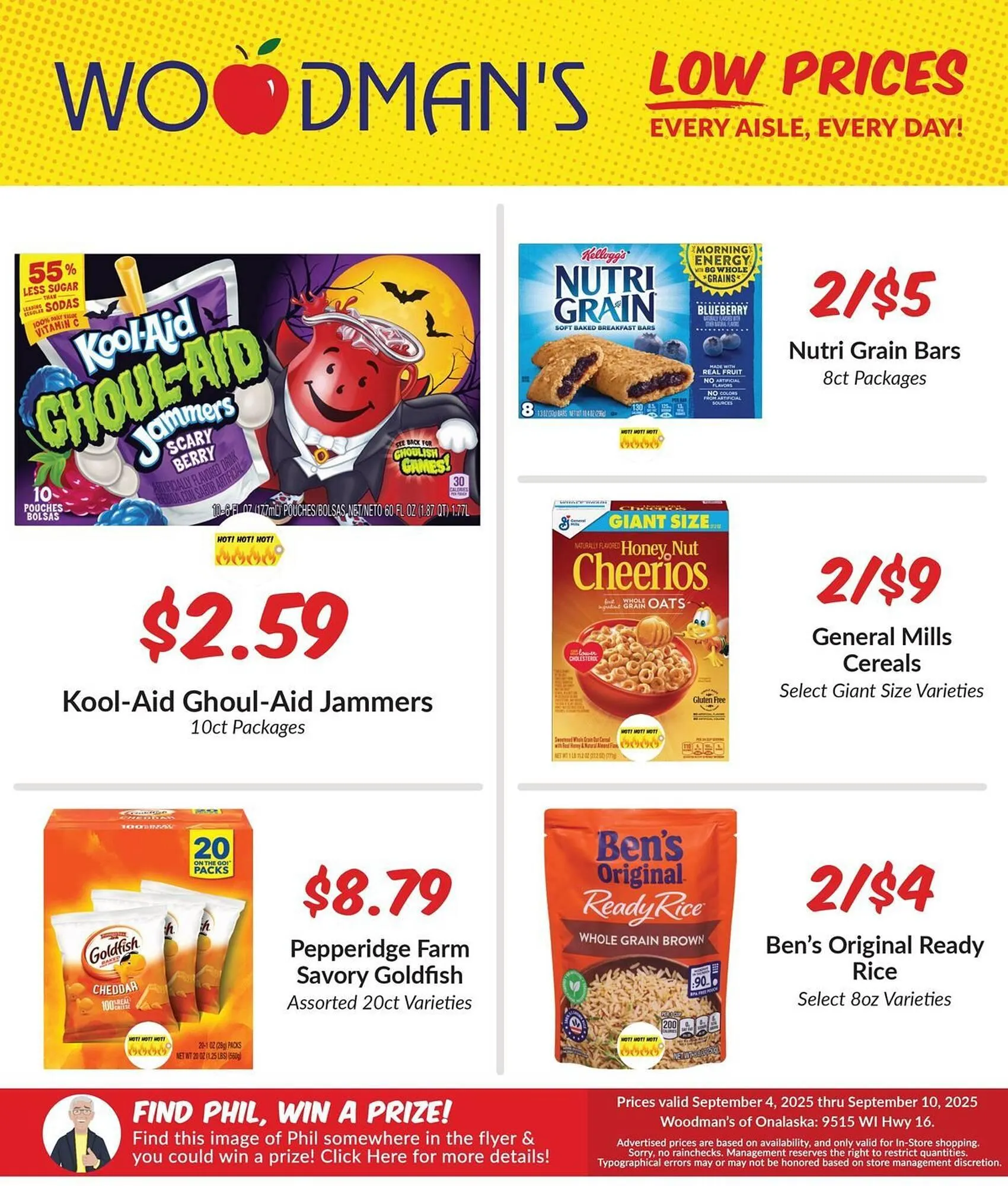 Weekly ad Woodman's weekly ad from September 4 to September 10 2025 - Page 1