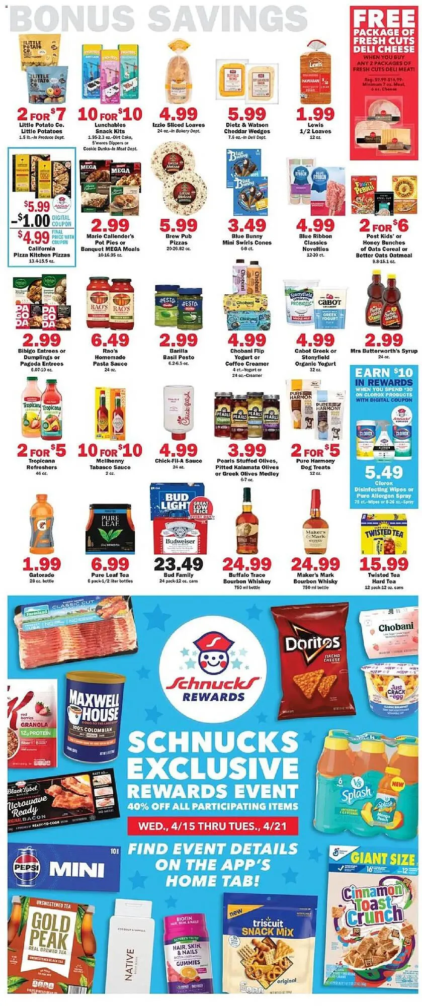 Weekly promotion Schnucks weekly ad spanning from April 15 to April 21 2026 - Page 5 for Catalogue 365