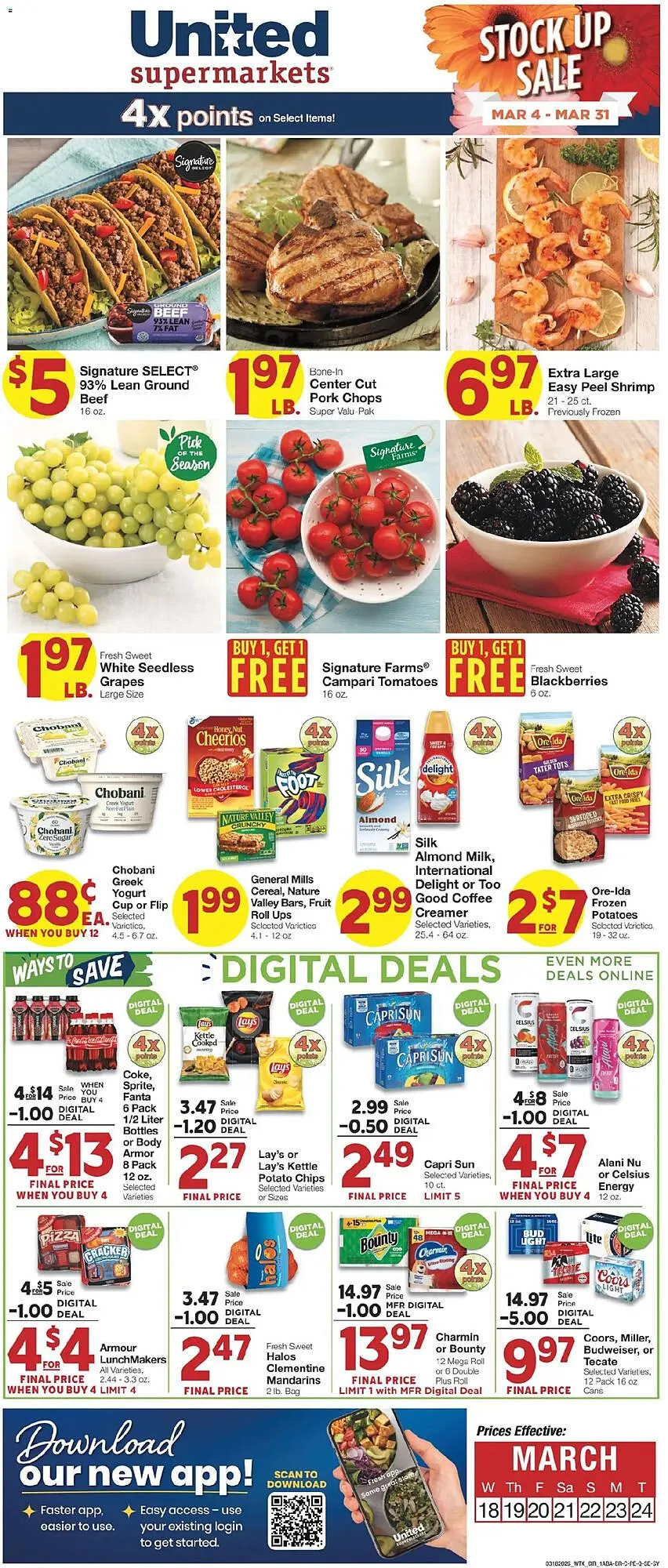 Weekly ad United Supermarkets weekly ad from March 18 to March 24 2026 - Page 1