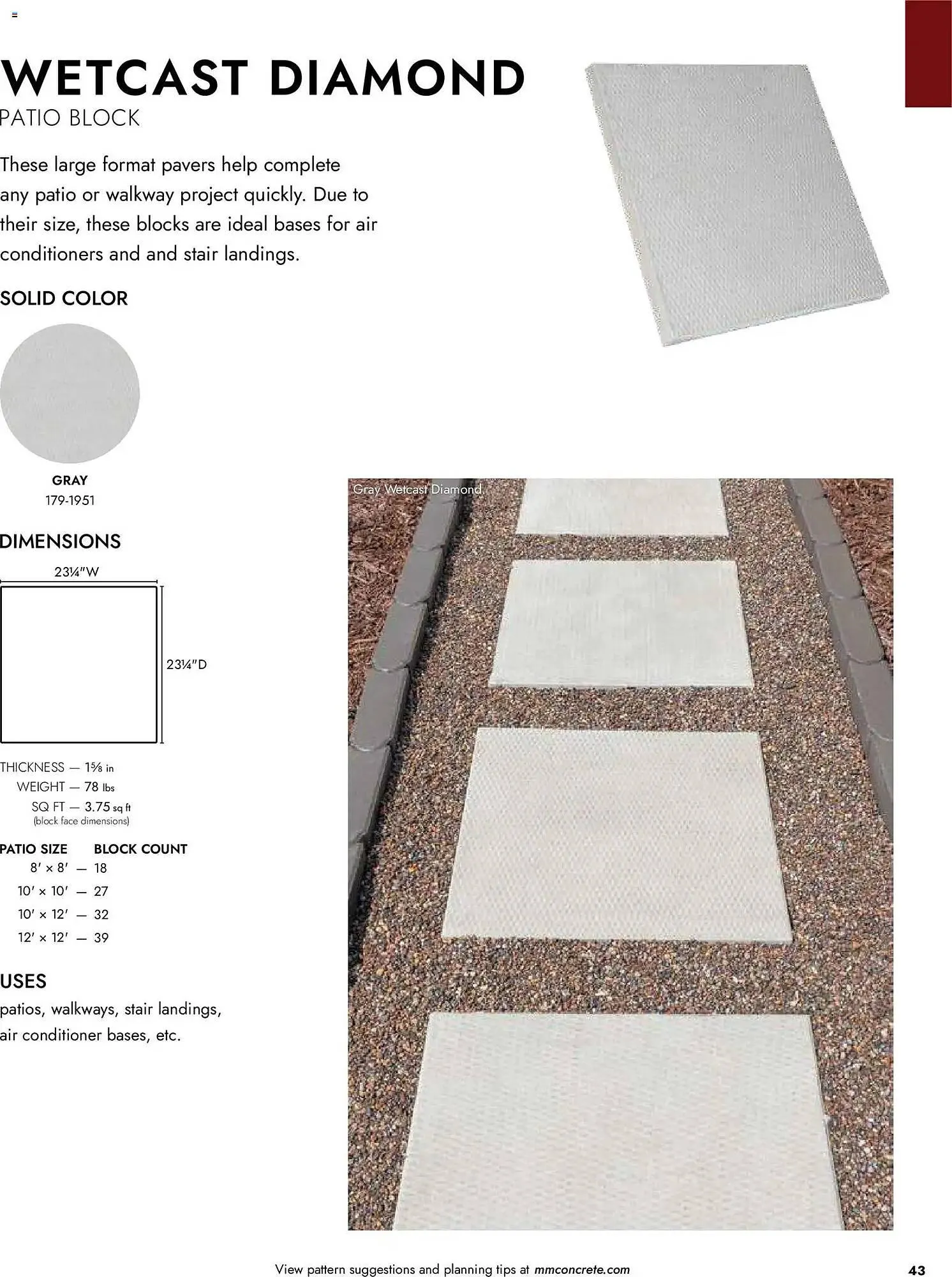 Weekly promotion Menards weekly ad spanning from April 2 to January 1 2027 - Page 43 for Catalogue 365