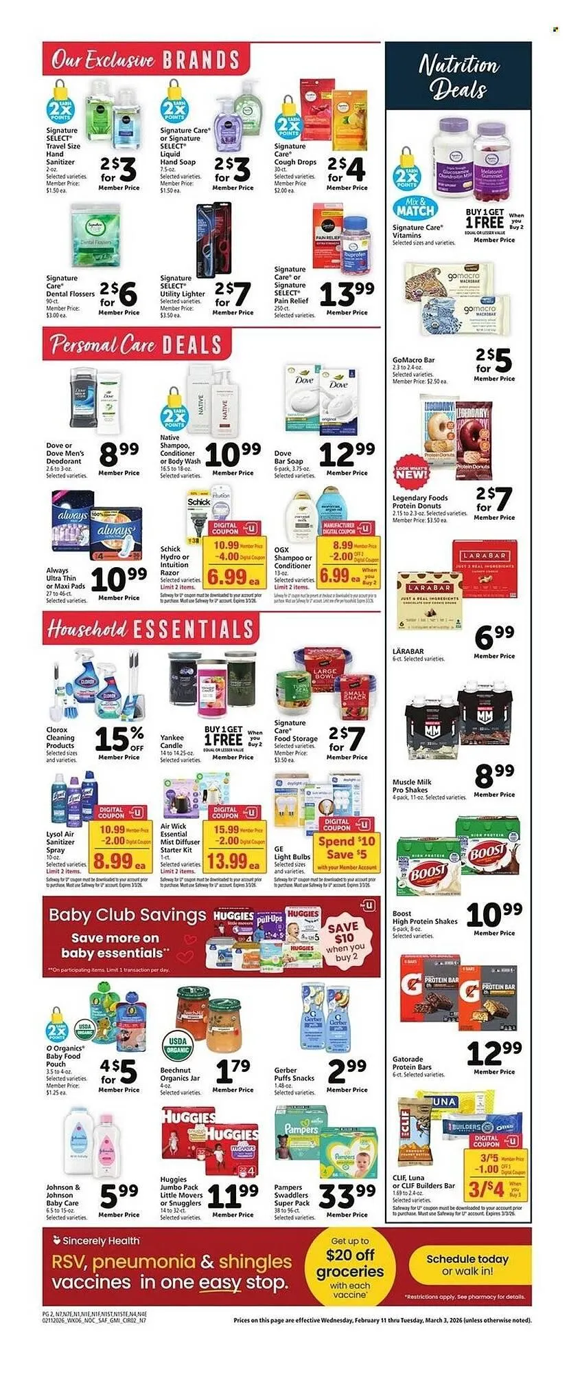 Weekly ad Safeway weekly ad from February 11 to February 17 2026 - Page 8