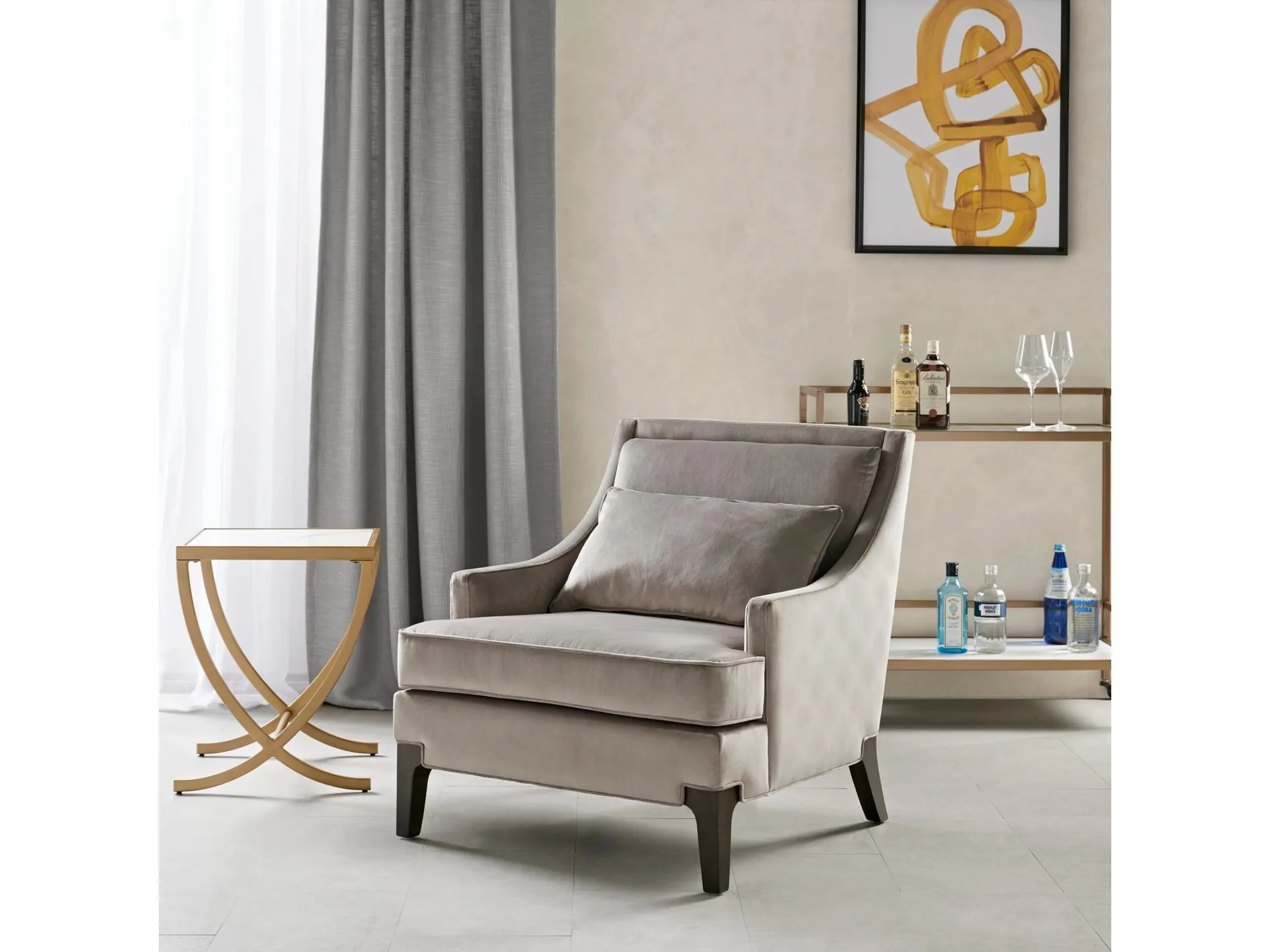 Anna Arm Accent Chair