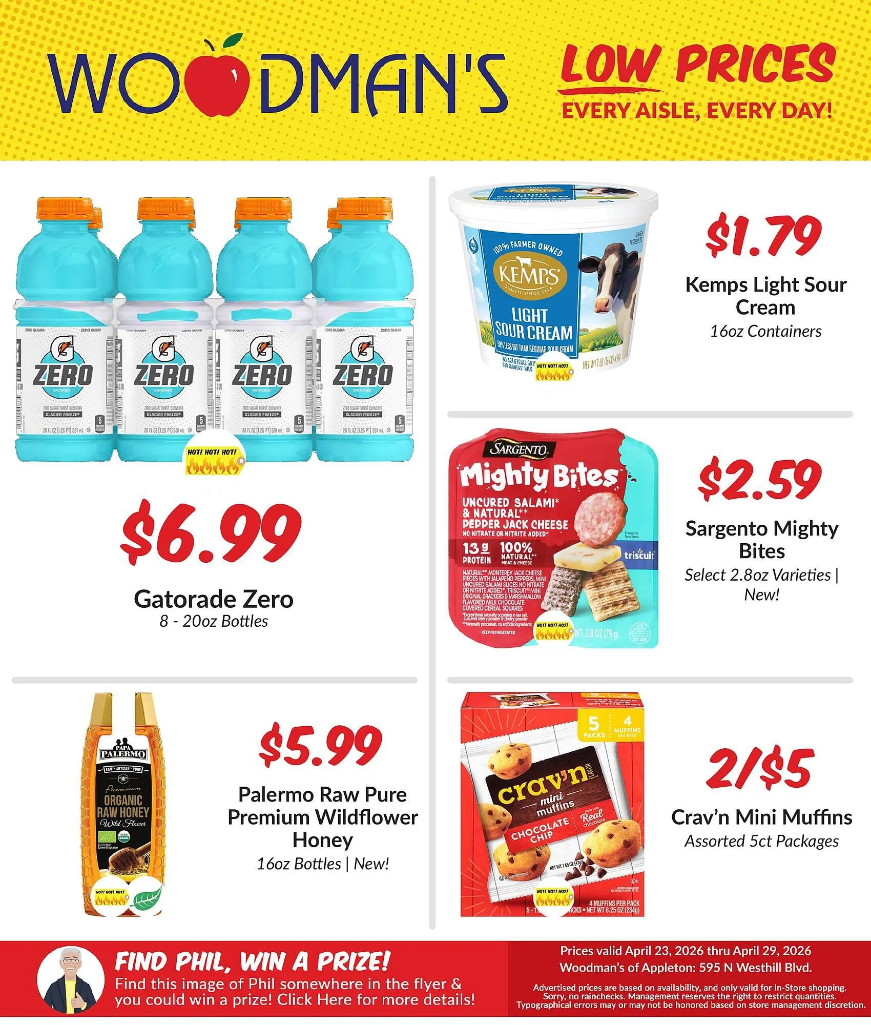 Weekly ad Woodman's weekly ad from April 23 to April 29 2026 - Page 1