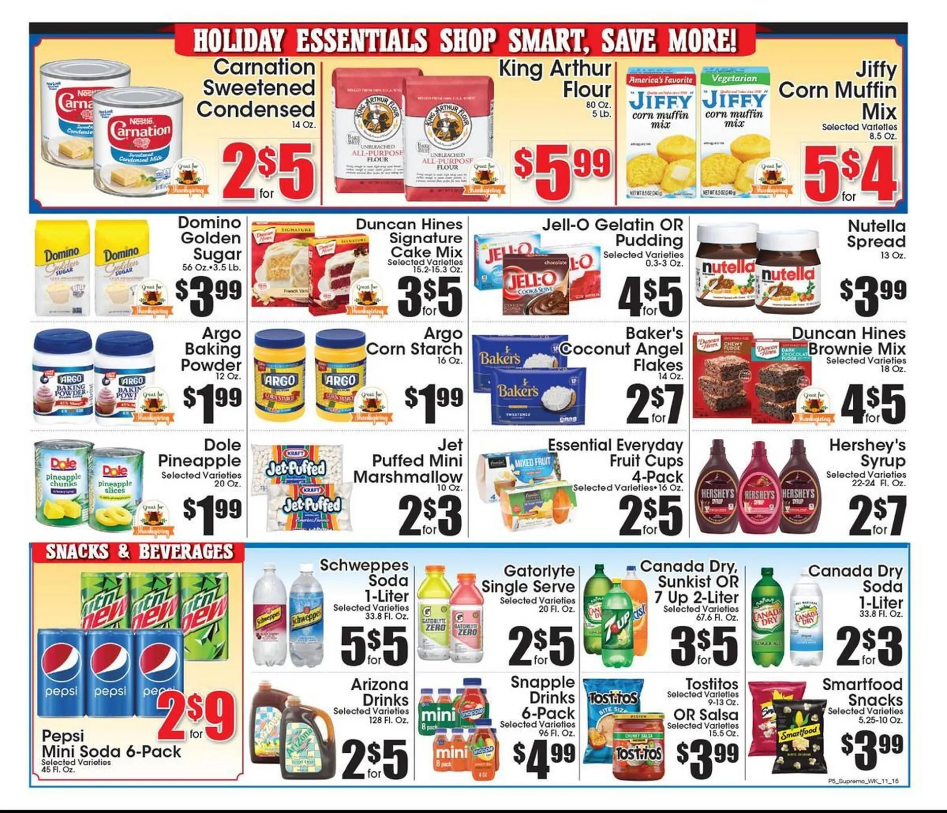 Weekly ad Supremo Foods Inc weekly ad from November 15 to November 21 2025 - Page 5