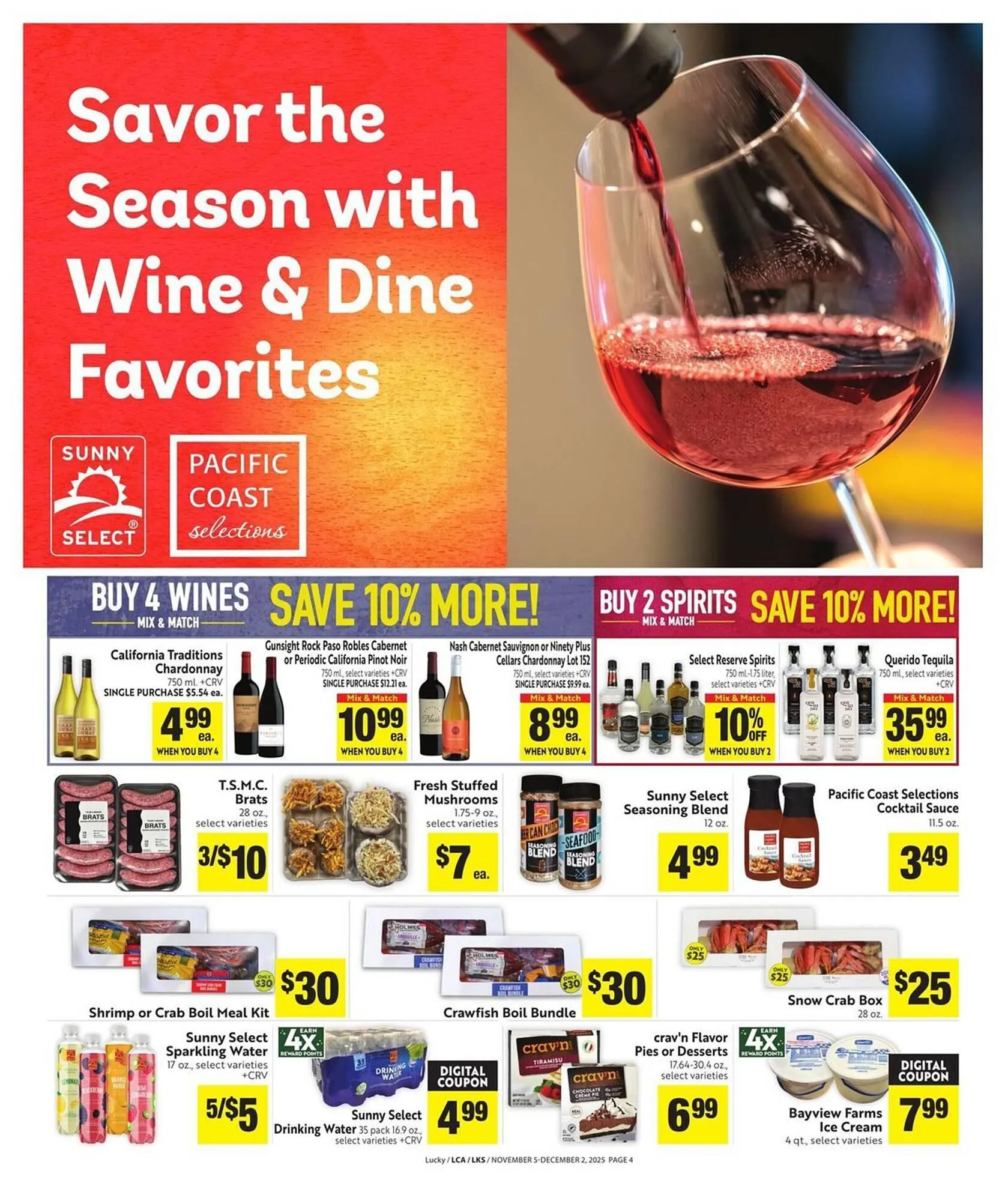 Weekly ad Lucky Supermarkets weekly ad from November 5 to December 2 2025 - Page 4