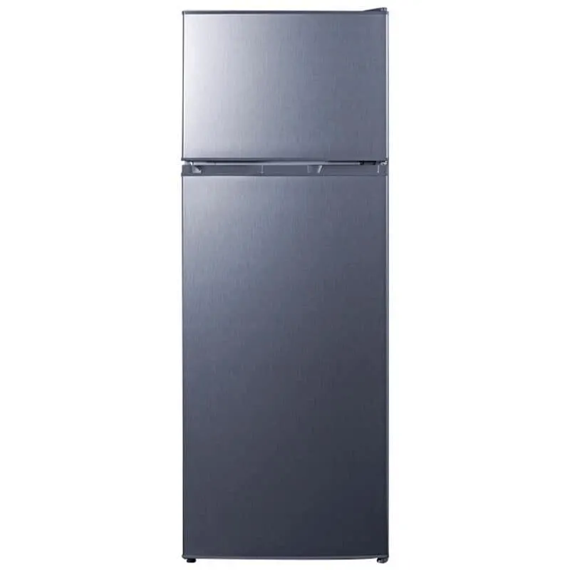Summit 22 in. 7.4 cu. ft. Top Freezer Refrigerator - Stainless Look