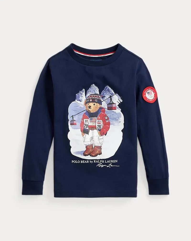 Team USA Polo Bear Cotton Tee