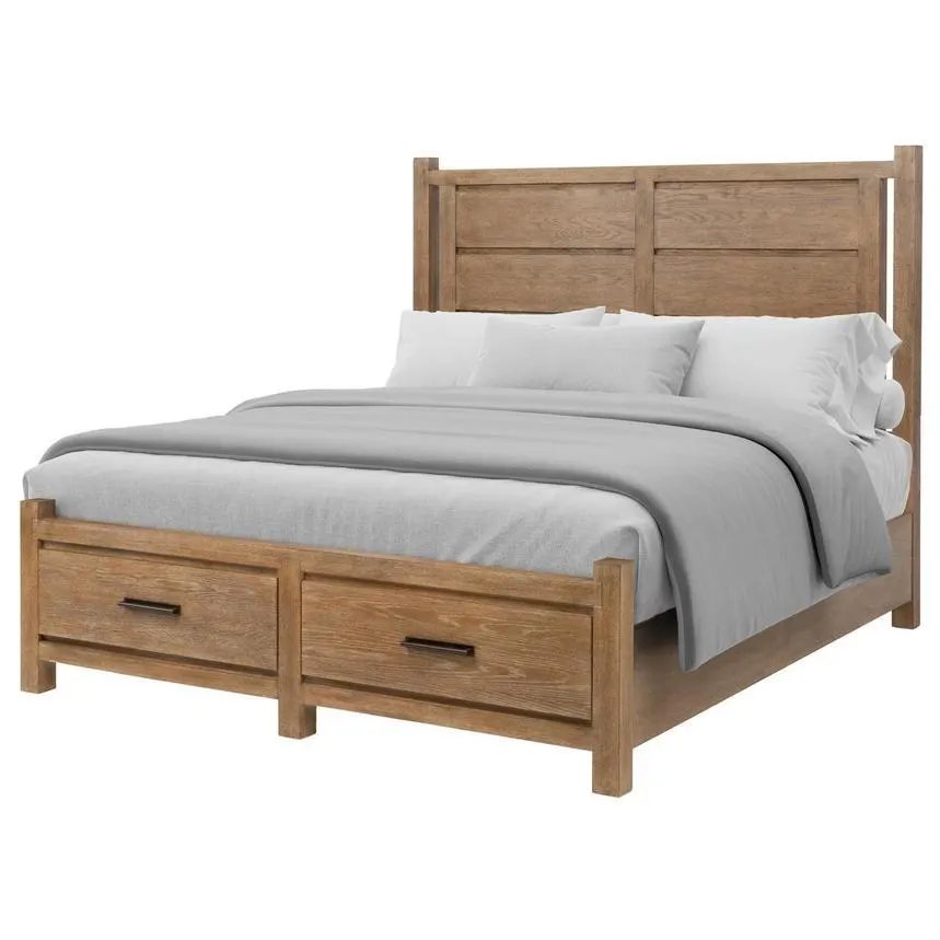 King Storage Bed
