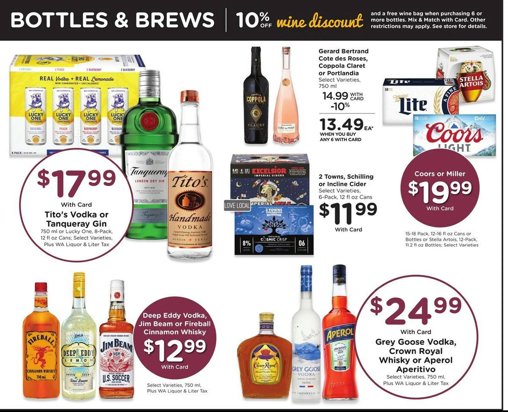 Weekly promotion QFC weekly ad spanning from May 6 to May 12 2026 - Page 10 for Catalogue 365