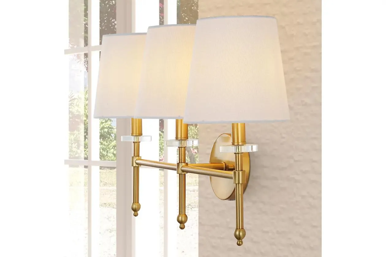 Jonathan Y Olivia 3-Light Modern Midcentury Iron LED Vanity