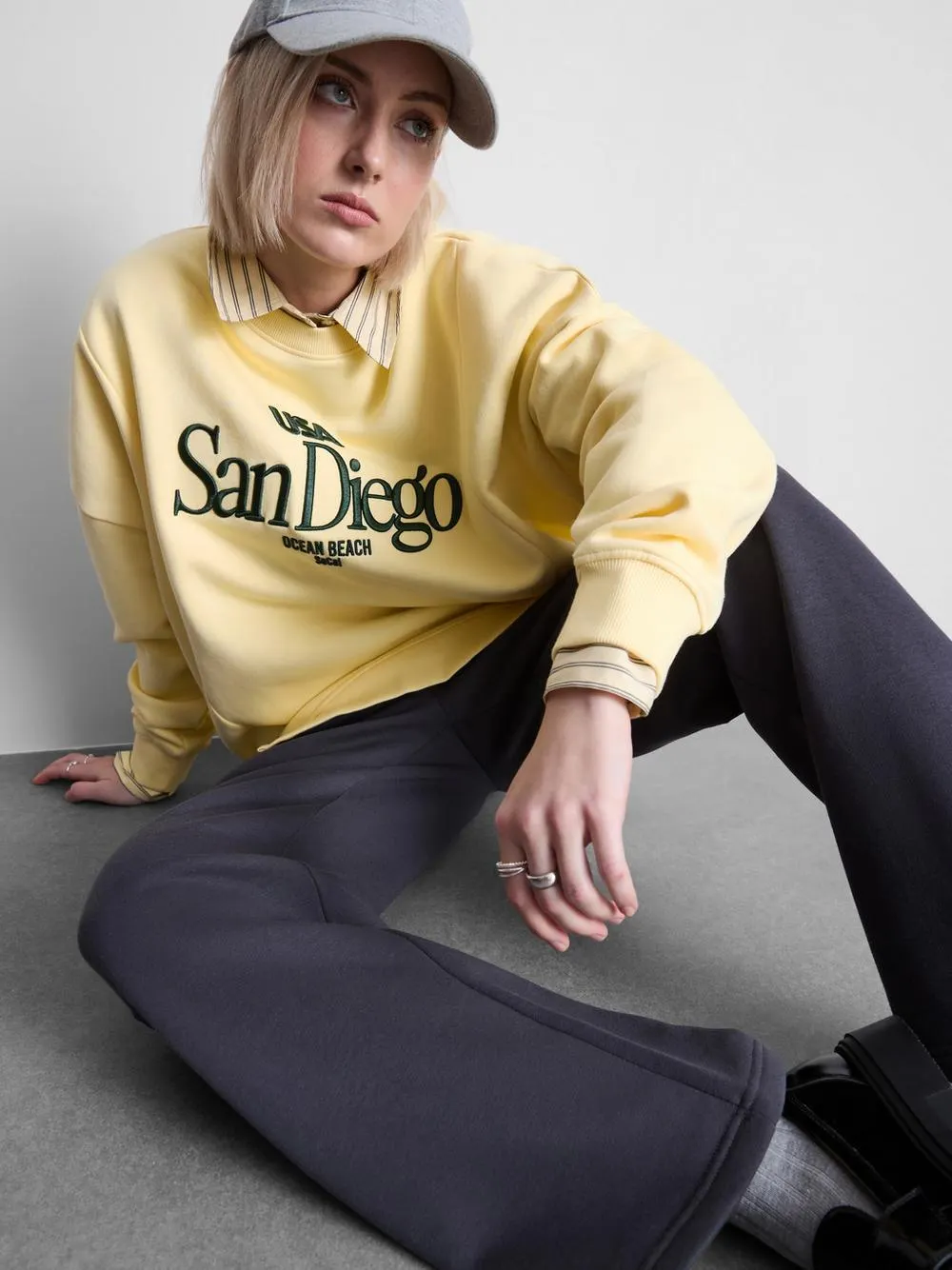 Oversized San Diego Sweatshirt