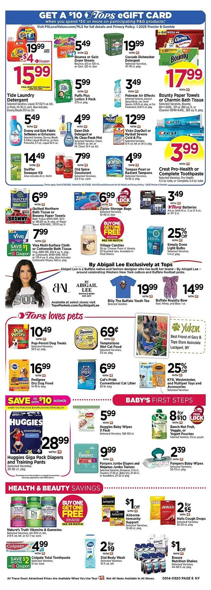 Weekly ad Tops weekly ad from September 14 to September 20 2025 - Page 6