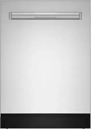 Sharp SDW6726MS 24-inch Stainless Steel Dishwasher, 47 dB Library Quiet, Third Rack, Power Wash Sprayer, 12 Place Settings,