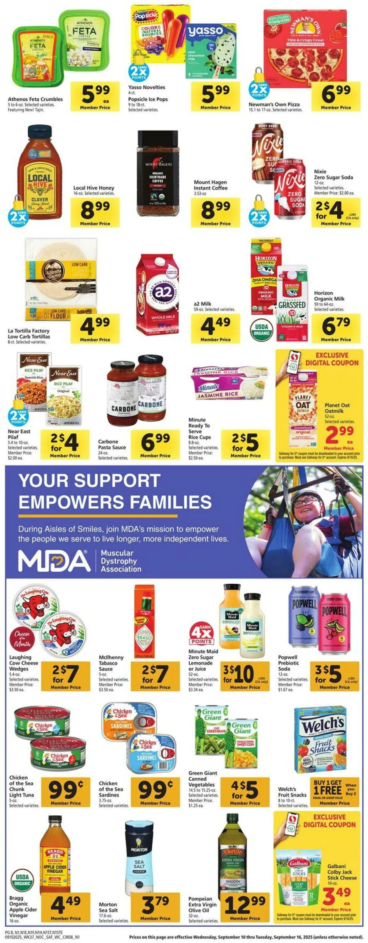 Weekly ad Safeway Current weekly ad from September 10 to September 16 2025 - Page 8