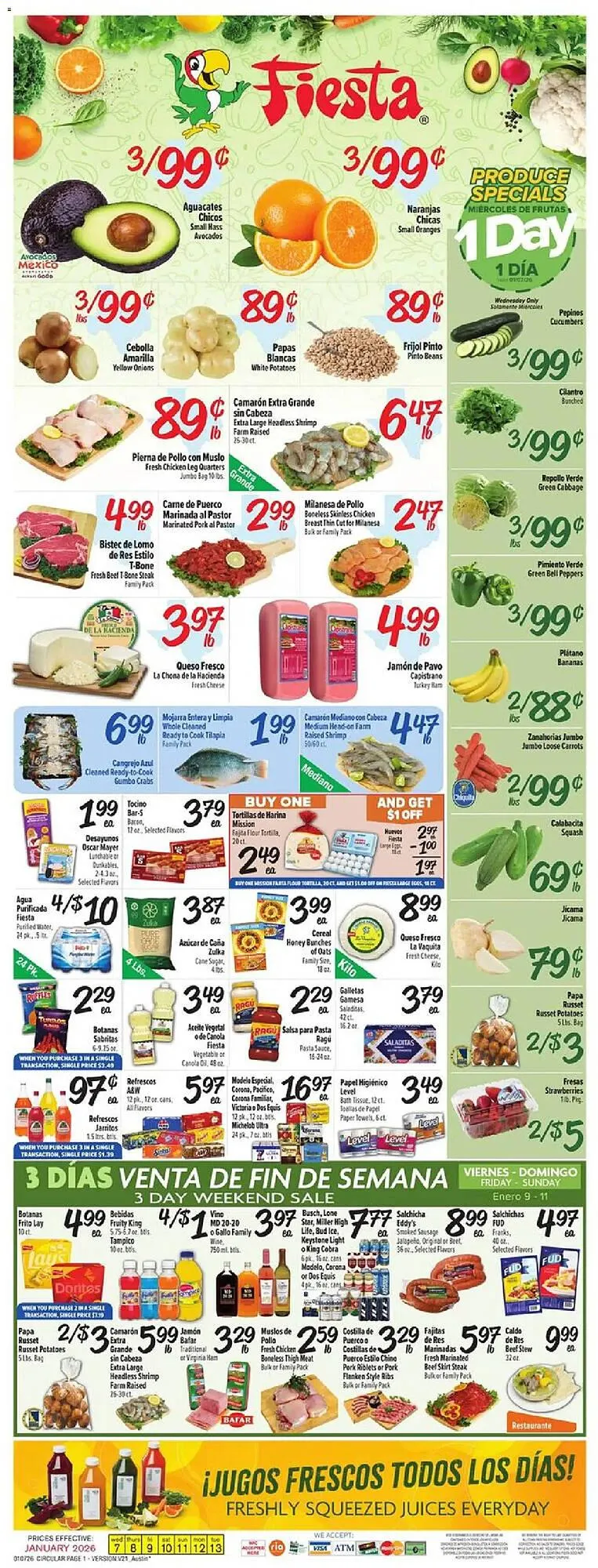 Fiesta Mart weekly ad - 1