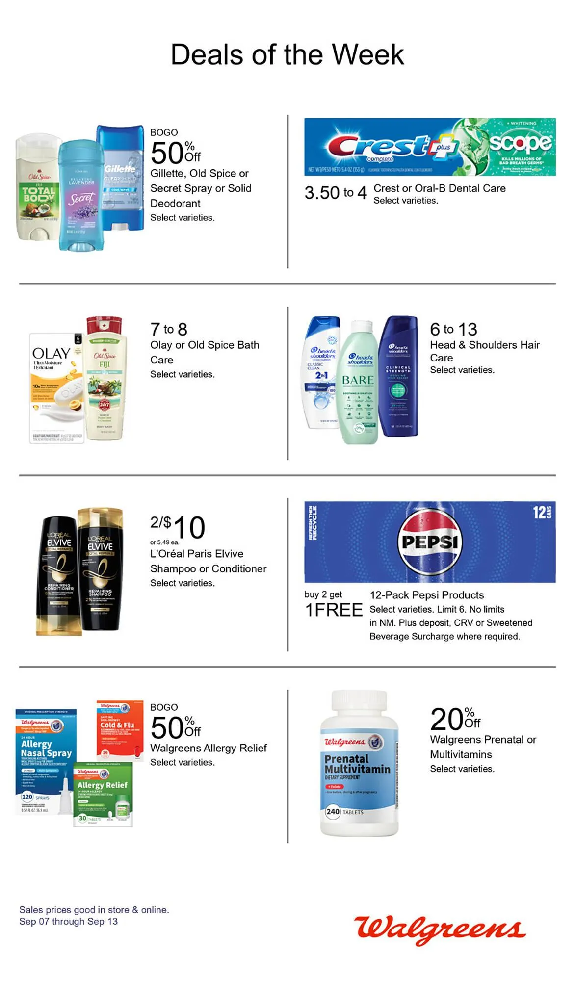 Weekly ad Walgreens weekly ad from September 7 to September 13 2025 - Page 3