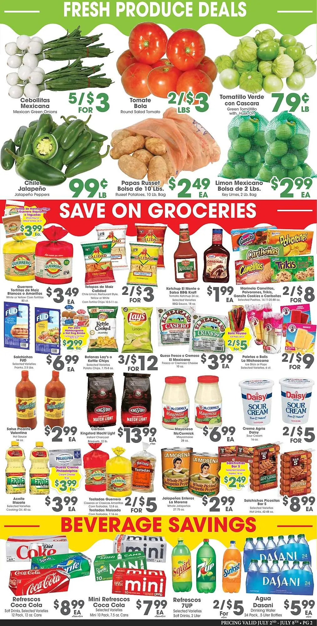 Catálogo de Arteagas Food Center Weekly Ad 2 de julio al 8 de julio 2025 - Página 2