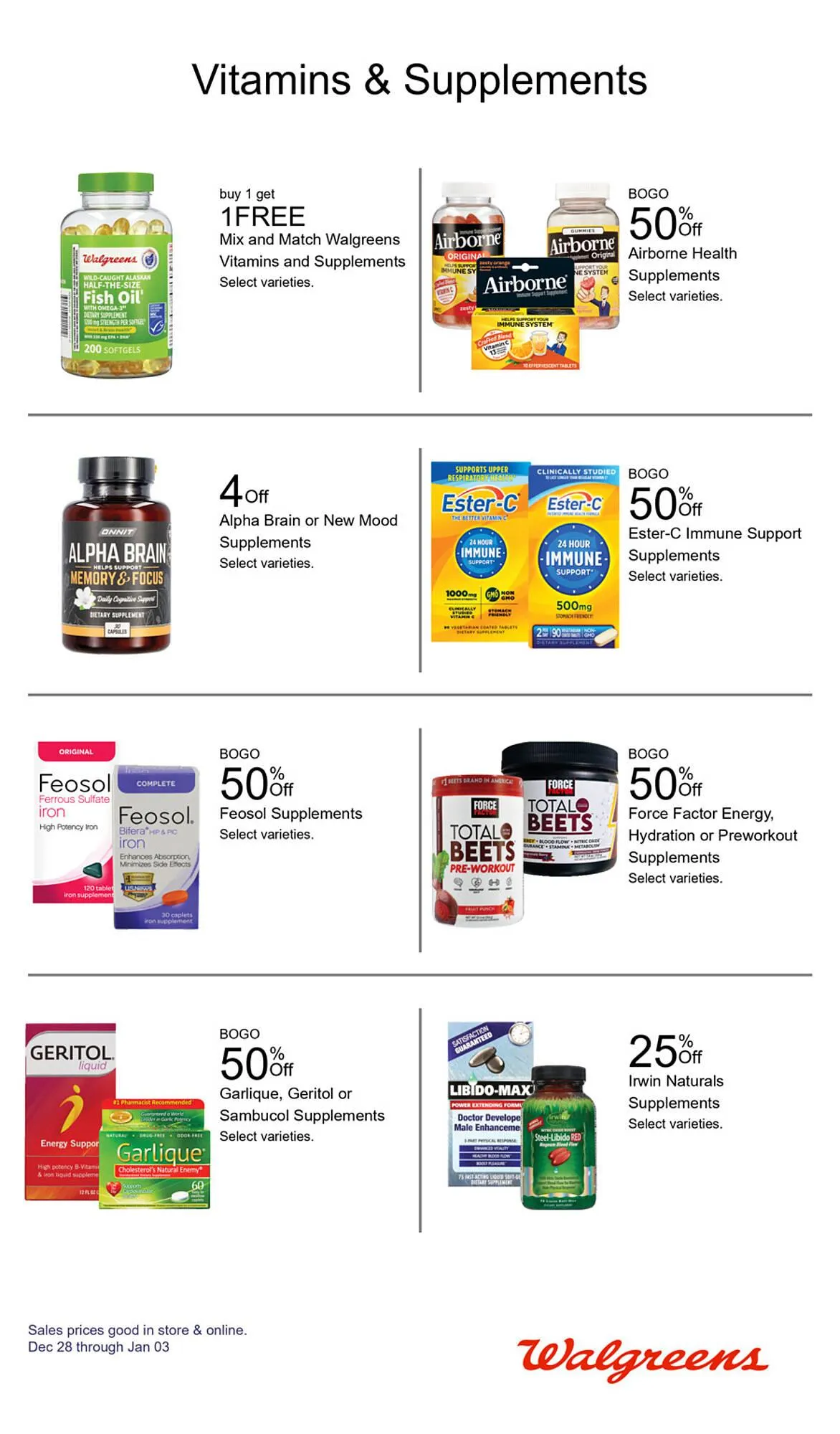 Weekly ad Walgreens weekly ad from December 28 to January 3 2026 - Page 9