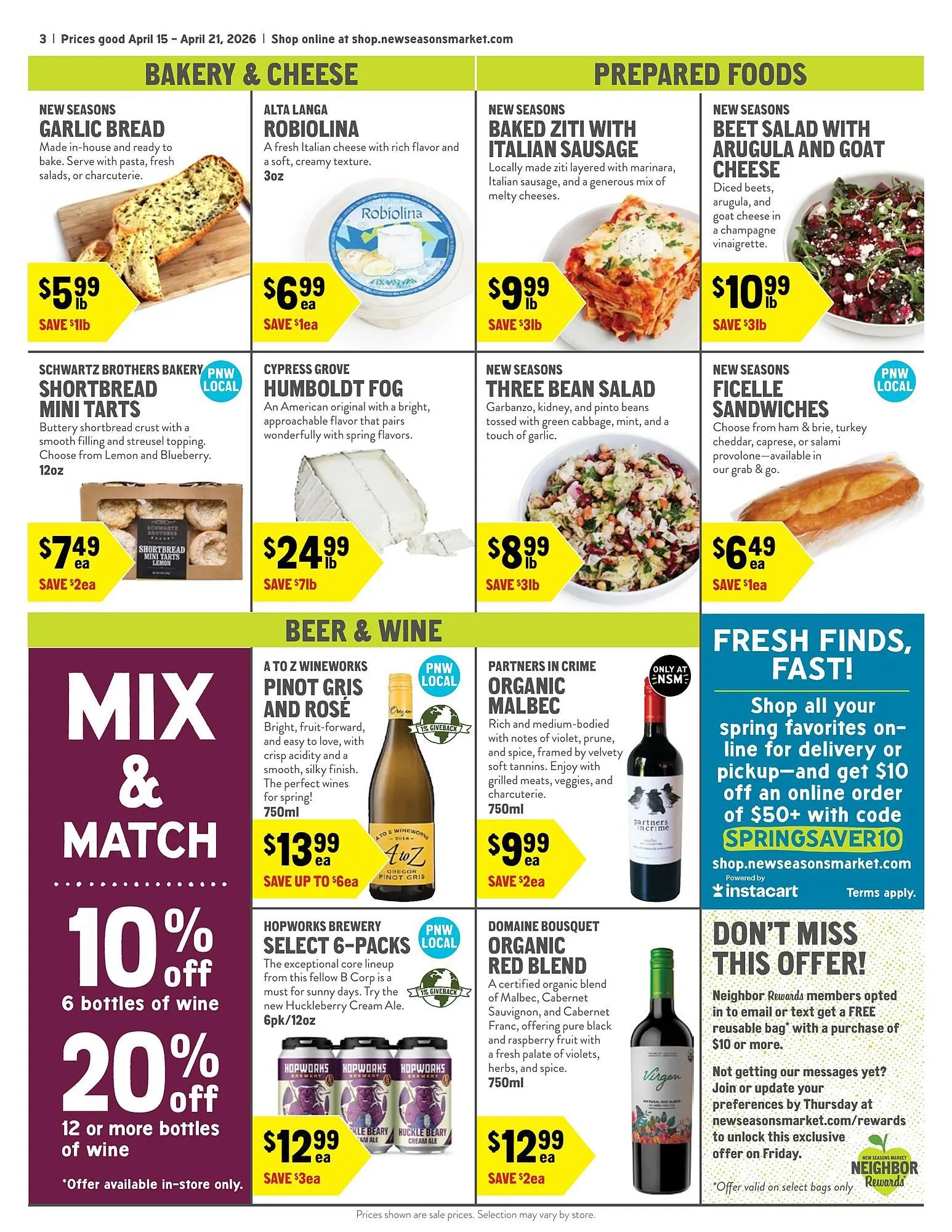 Weekly ad New Seasons Market weekly ad from April 15 to April 21 2026 - Page 3