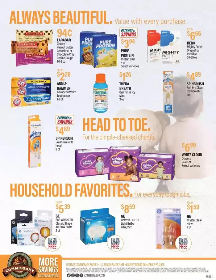 Weekly ad Flyer Commissary from April 7 to April 20 2025 - Page 11