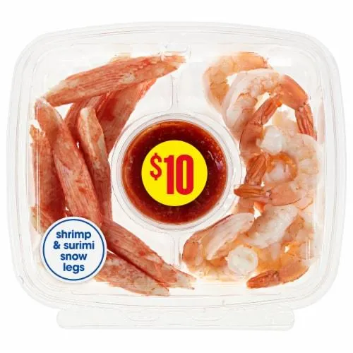 Kroger® Shrimp & Surimi Snow Legs Bowl with Cocktail Sauce