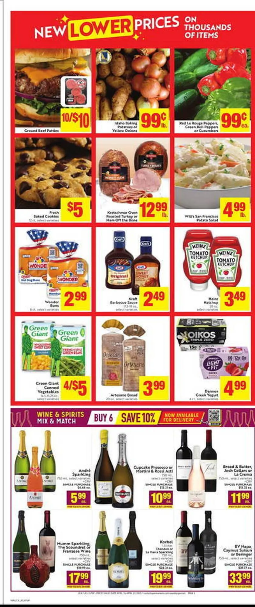 Weekly ad Lucky Supermarkets Weekly Ad from April 16 to April 22 2025 - Page 5