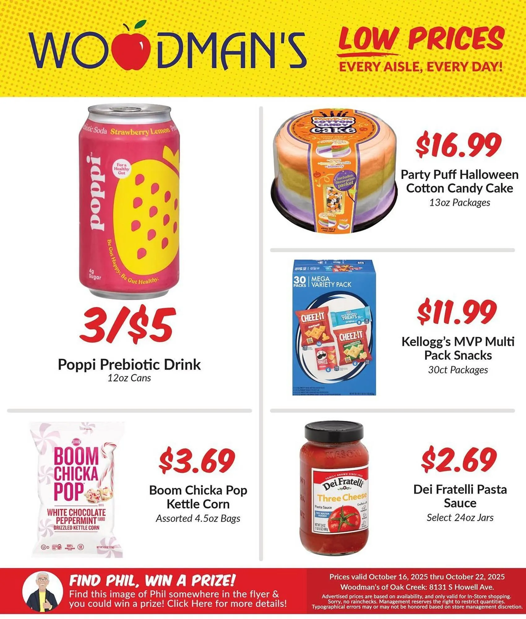 Weekly ad Woodman's weekly ad from October 16 to October 22 2025 - Page 1