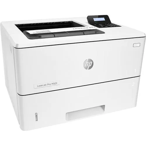 Hewlett Packard LaserJet Pro M501dn Monochrome Printer with built-in Ethernet - Open Box
