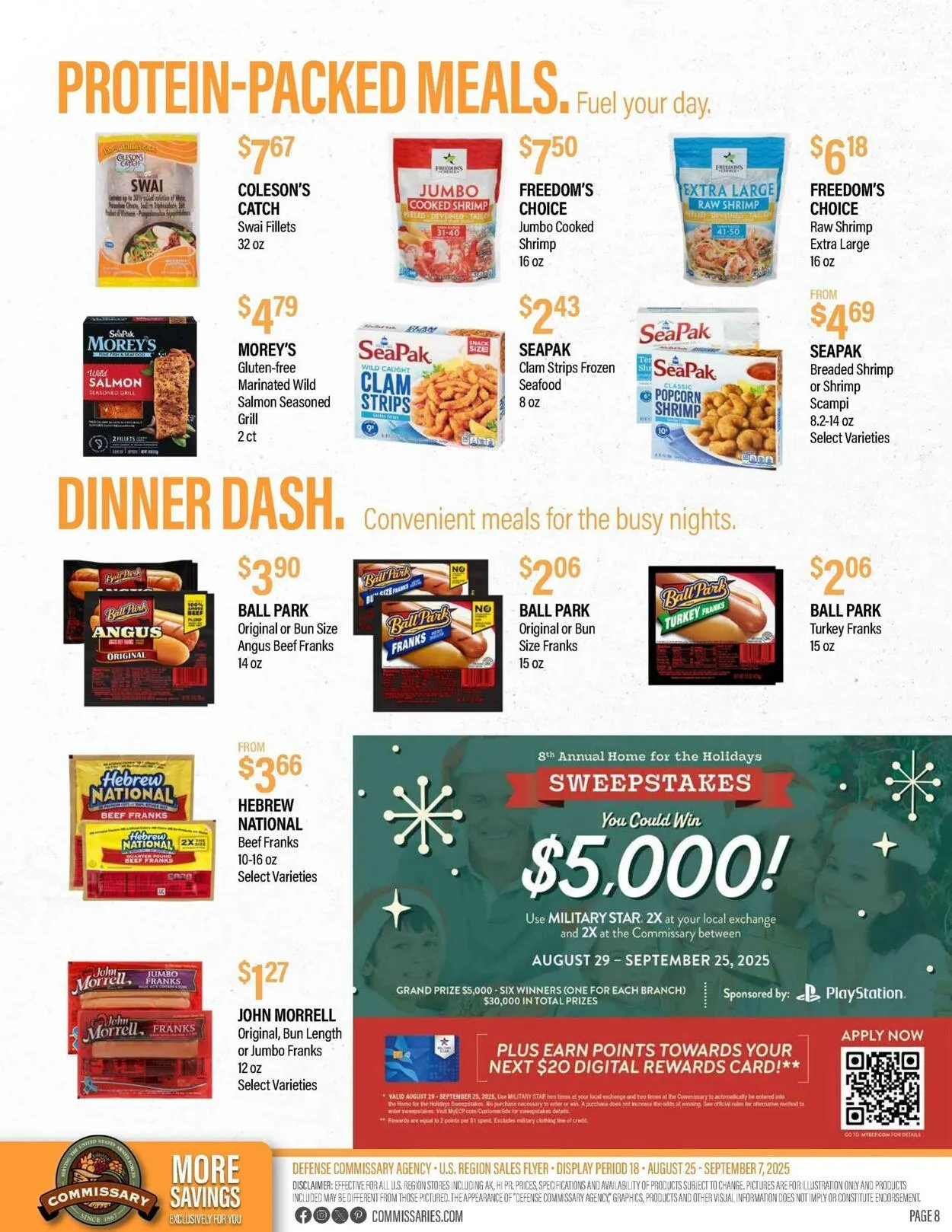 Weekly ad Commissary - Fort Irwin from August 25 to September 8 2025 - Page 8