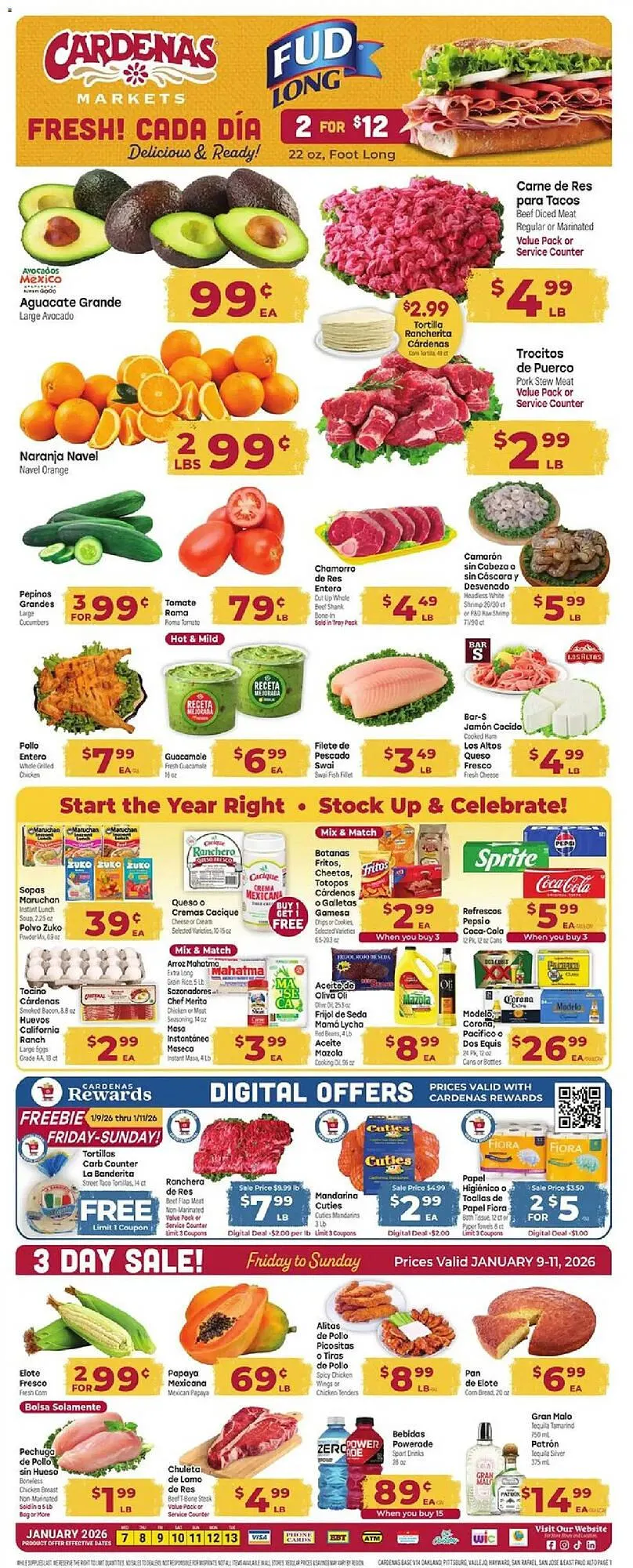 Cardenas weekly ad - 1